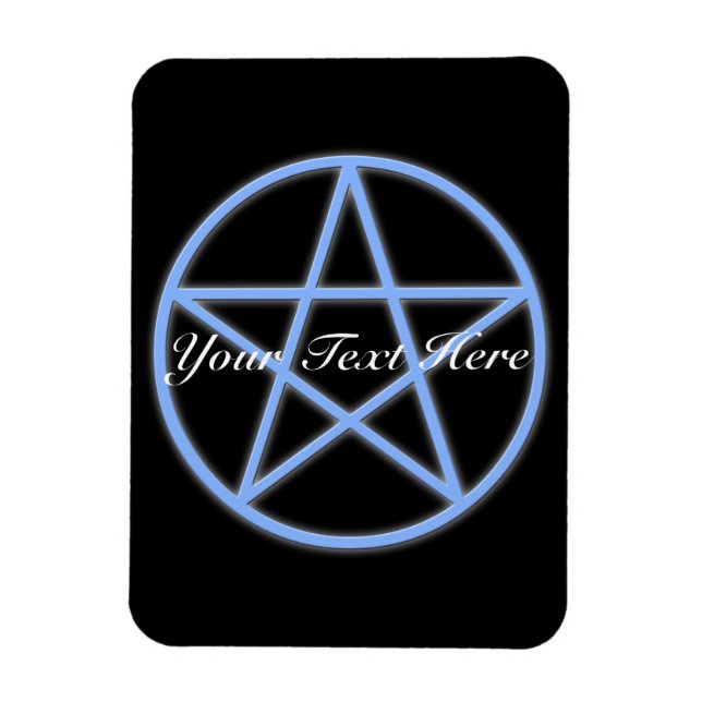 Falln Pagan Pentacle Magnet (Vertikal)