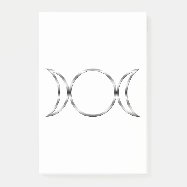Falln Pagan Triple Godß Symbol Post-it Klebezettel (Vorderseite)
