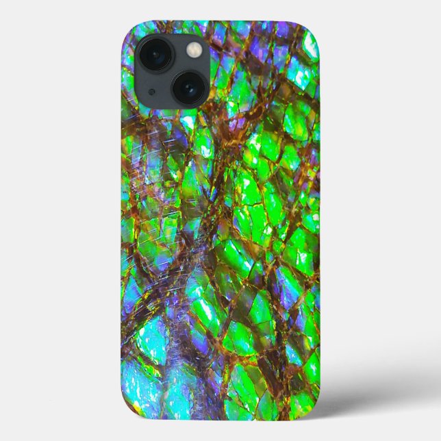 Falln Peacock Ammolite Case-Mate iPhone Hülle (Rückseite)