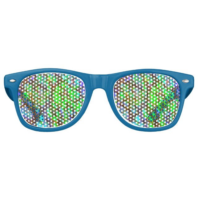 Falln Peacock Ammolite Partybrille (Vorderseite)