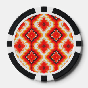 Falln Psychedelic Sunset Pokerchips