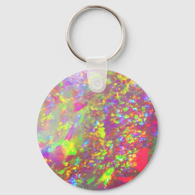 Falln Rainbow Brazilian Opal Schlüsselanhänger (Vorderseite)