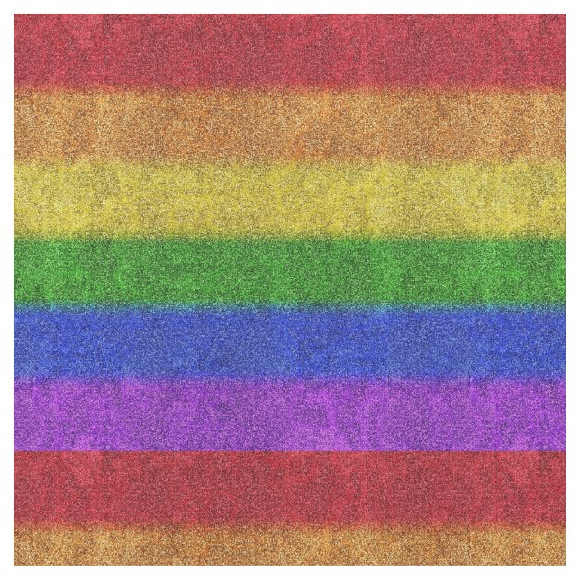 Falln Regenbogen-Glitzer-Steigung Stoff (Nahaufnahme)