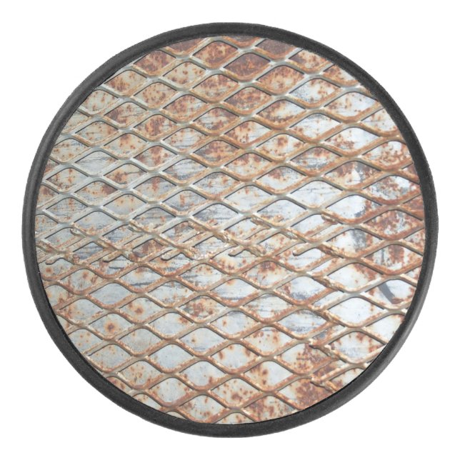 Falln Rusty Grate Eishockey Puck (Vorderseite)