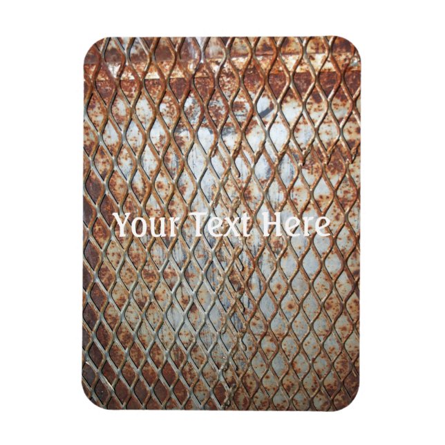 Falln Rusty Grate Magnet (Vertikal)