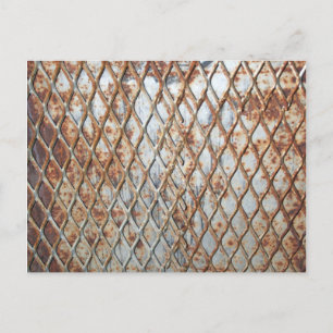 Falln Rusty Grate Postkarte