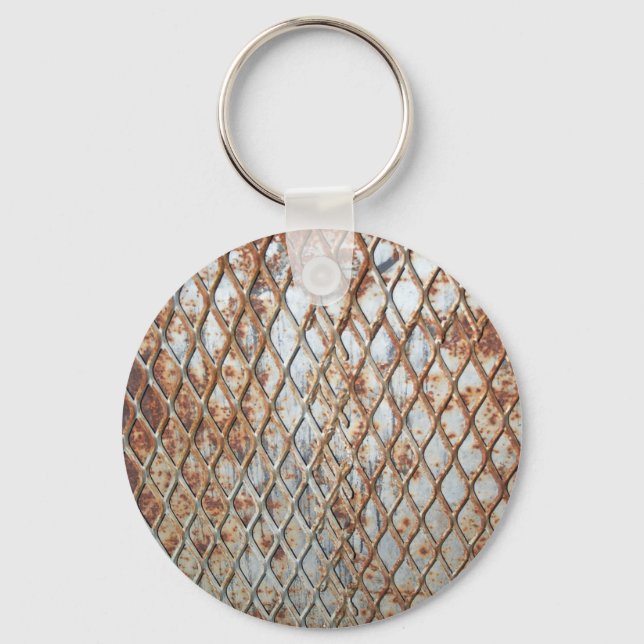 Falln Rusty Grate Schlüsselanhänger (Vorderseite)