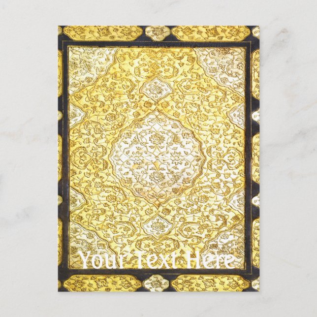 Falln Sacred Gold Postkarte (Vorderseite)