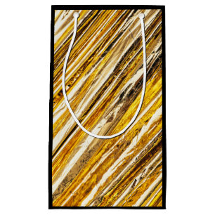 Falln schimmernder Goldfoil Kleine Geschenktüte