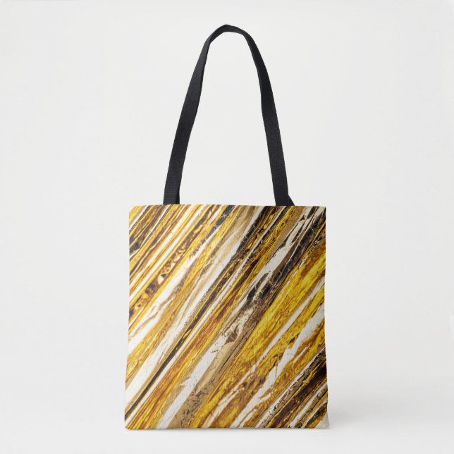 Falln schimmernder Goldfoil Tasche (Vorderseite)