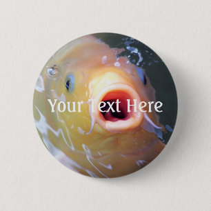 Falln Singing Ghost Koi Button