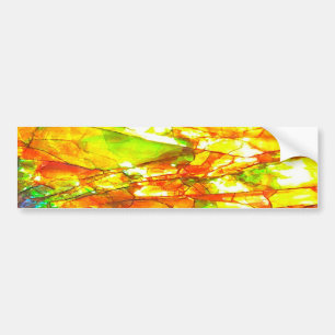 Falln Sunset Ammolite Autoaufkleber
