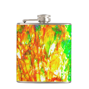 Falln Sunset Ammolite Flachmann