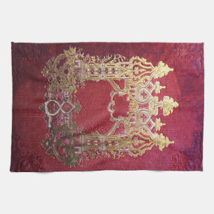 Falln Tink verkettete Crimson Geschirrtuch
