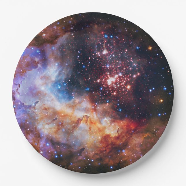 Falln Westerlund Star Field Pappteller (Vorderseite)