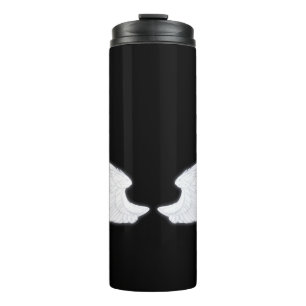 Falln White Angel Wings Thermosbecher