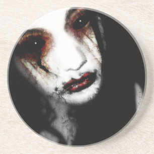 Fallner Engel des Verlustes Getränkeuntersetzer