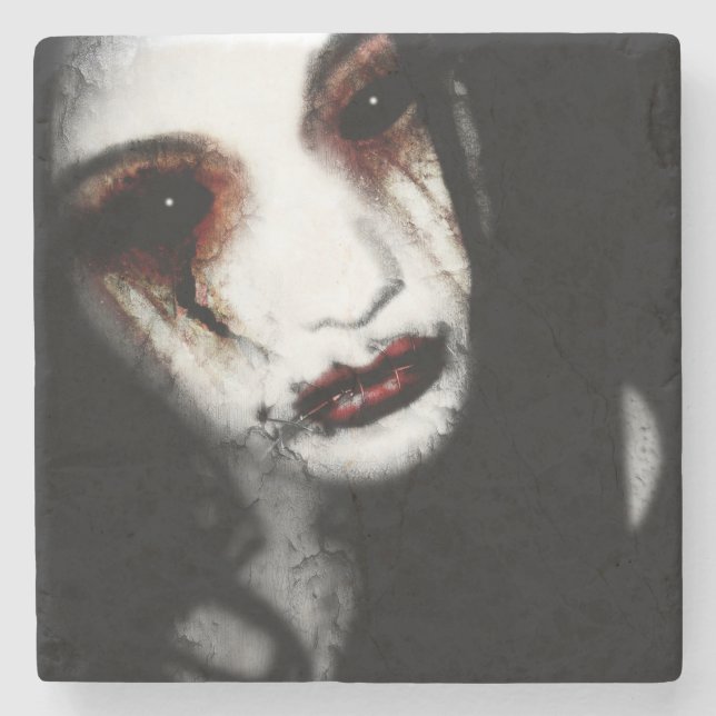 Fallner Engel des Verlustes Steinuntersetzer (Vorderseite)