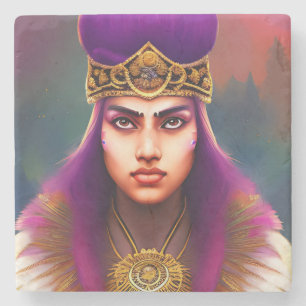 Fallon Fierce Freedom Warrior, Stone Untersetzer