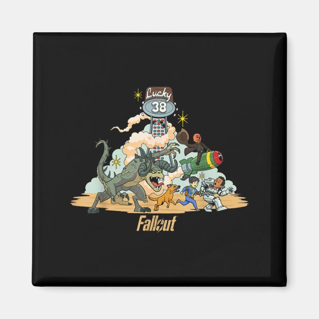 Fallout - New Vegas  Magnet (Vorne)