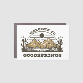 Fallout Welcome To Goodsprings New Vegas Auto Magnet