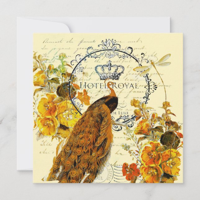 Fallpfau Karte (Vorderseite)