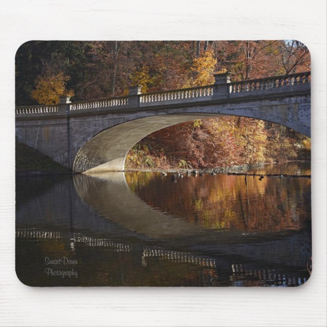 Fallreflexe im Vanderbilt-Anwesen Mousepad (Vorne)