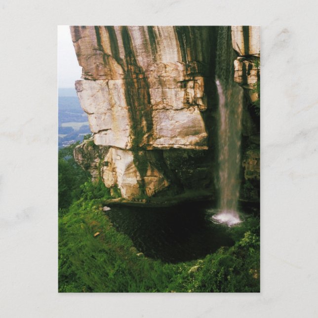 "Falls from Top" - Chattanooga, TN Postkarte (Vorderseite)