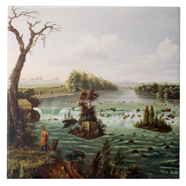 Falls of Saint Anthony von Henry Lewis Fliese (Vorderseite)