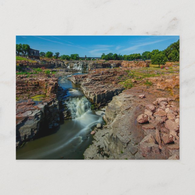 Falls Park, Sioux Falls, South Dakota Postkarte (Vorderseite)