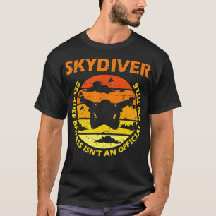 Fallschirm-Design für einen Skydiver T-Shirt
