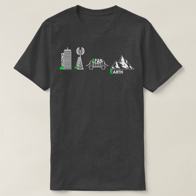Fallschirm Extrem Wingsuit Base T-Shirt (Design vorne)