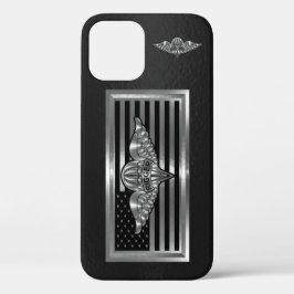 Fallschirm-Rigger-Fahne aus Stahl Case-Mate iPhone Hülle