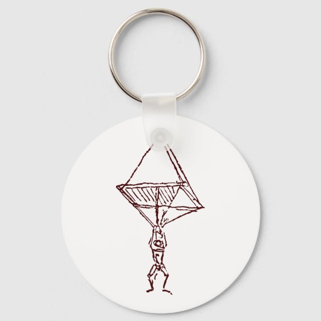 Fallschirm Schlüsselanhänger (Vorderseite)