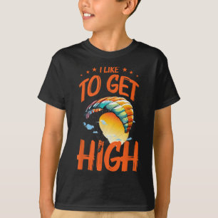 Fallschirme ziehen, keine Ausreden Skydiving Retro T-Shirt