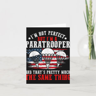 Fallschirmjäger US-Armee Veterans Day Soldat Ameri Karte