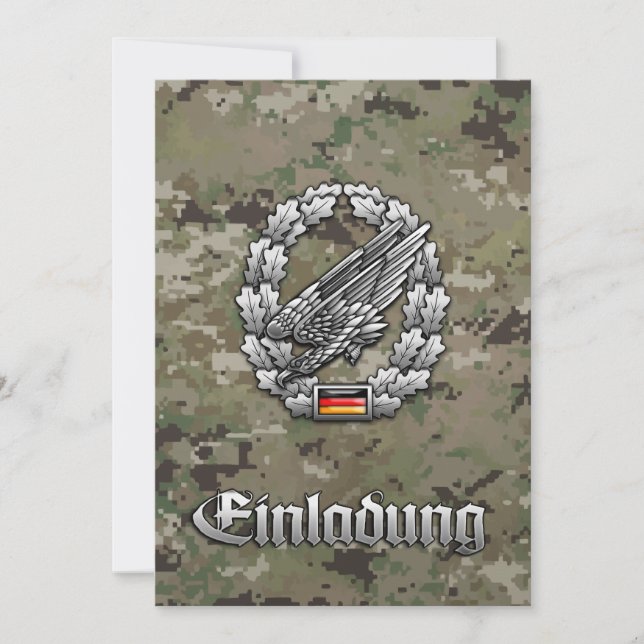 Fallschirmjägertruppe Barettab— (Vorderseite)