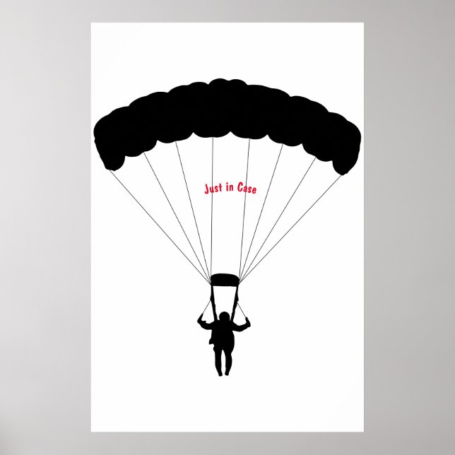 Fallschirmplakat Poster (Vorne)