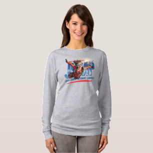Fallschirmspringen-Fühl Freiheit über den Wolken   T-Shirt