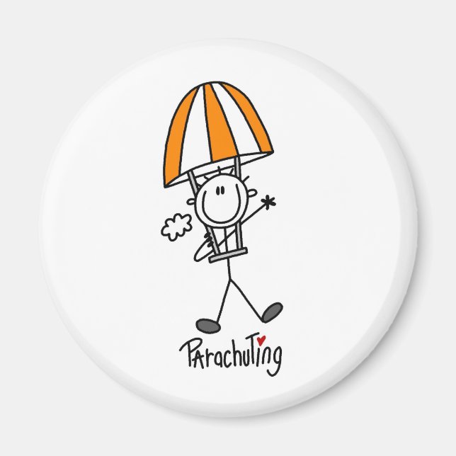 Fallschirmspringen Magnet (Vorne)