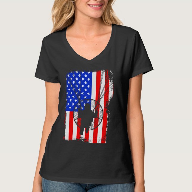 Fallschirmspringen Paragliding Paramotor Shirt (Vorderseite)