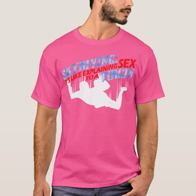 Fallschirmspringen T-Shirt (Vorderseite)
