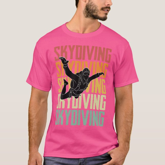 Fallschirmspringen T-Shirt (Vorderseite)