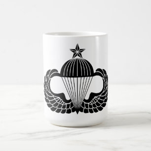 Fallschirmspringer-Abzeichen, Senior Kaffeetasse