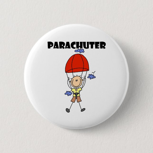 Fallschirmspringer Button (Vorderseite)