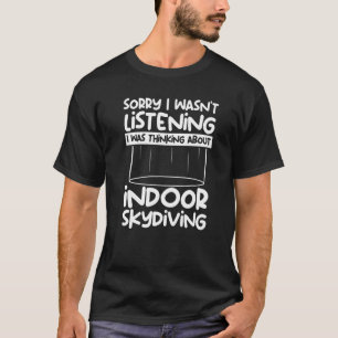 Fallschirmspringer Körper Fliegen Sky Diving Ind T-Shirt