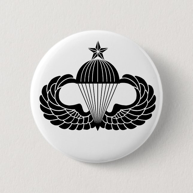 Fallschirmspringerabzeichen, Senior Button (Vorderseite)