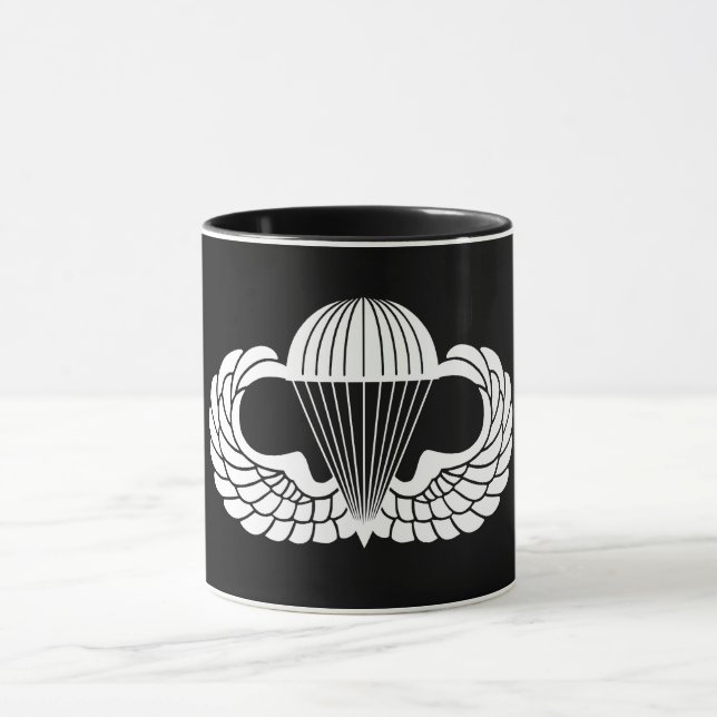 Fallschirmspringerabzeichen Tasse (Zentrum)