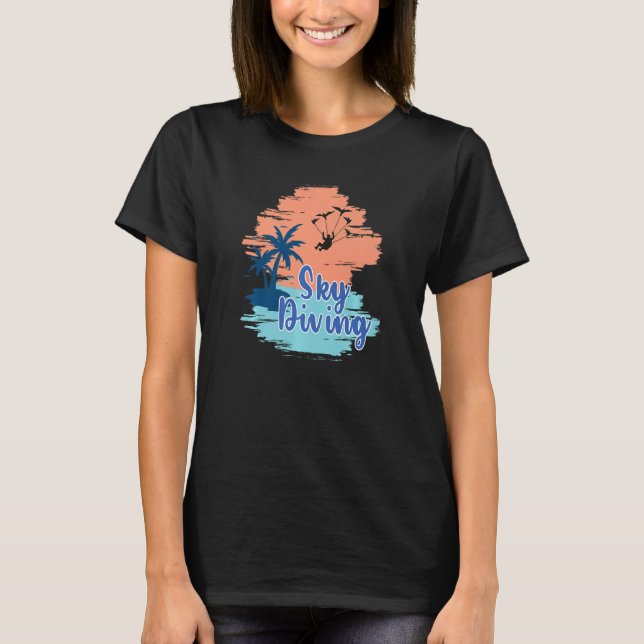 Fallschirmtauchgerät T-Shirt (Vorderseite)