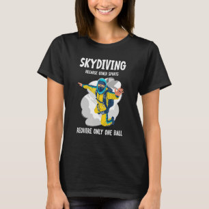 Fallspringer Fallschirmspringer Fallschirm Springe T-Shirt